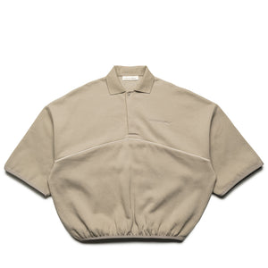 Fear Of God Essentials Active Trace 3/4 Sleeve Modern Polo Sweatshirt - Seal
