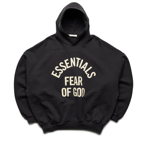 Fear Of God Essentials Campus 90's Hoodie - Faded Black