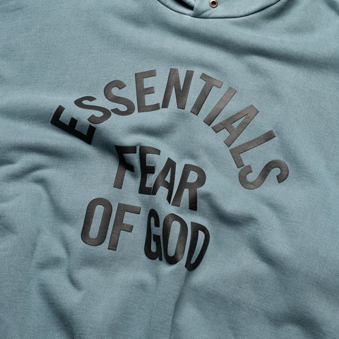 Fear Of God Essentials Campus 90's Hoodie - Faded Coastal