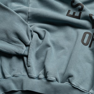 Fear Of God Essentials Campus 90's Hoodie - Faded Coastal