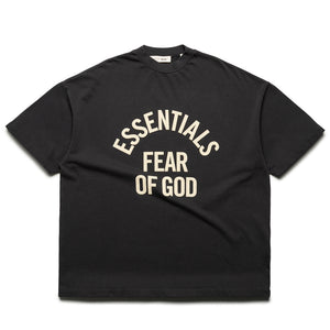 Fear Of God Essentials Campus 90's S/S Tee - Faded Black