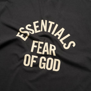 Fear Of God Essentials Campus 90's S/S Tee - Faded Black