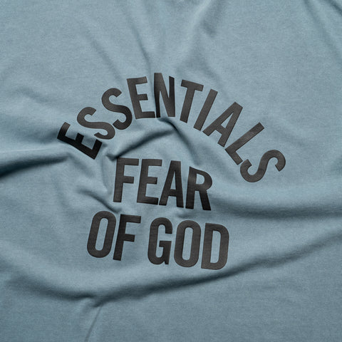 Fear Of God Essentials Campus 90's S/S Tee - Faded Coastal