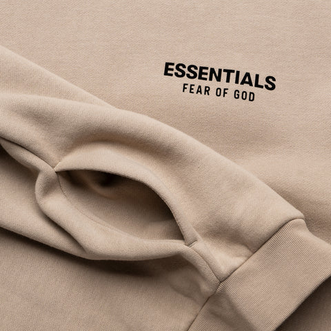 Fear Of God Essentials Fleece Crewneck - Desert Sand