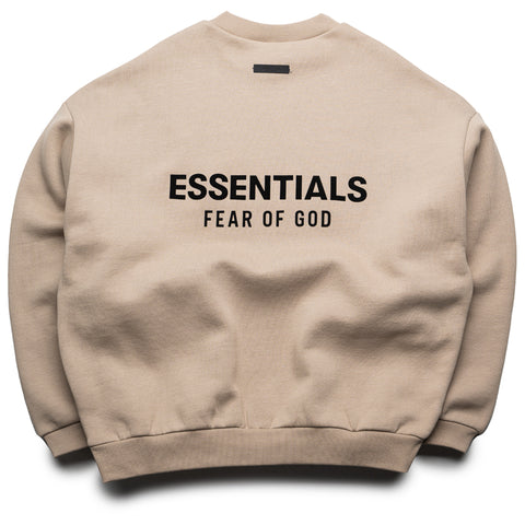 Fear Of God Essentials Fleece Crewneck - Desert Sand