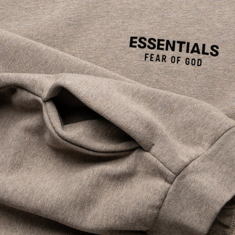 Fear Of God Essentials Fleece Crewneck - Heather Gray