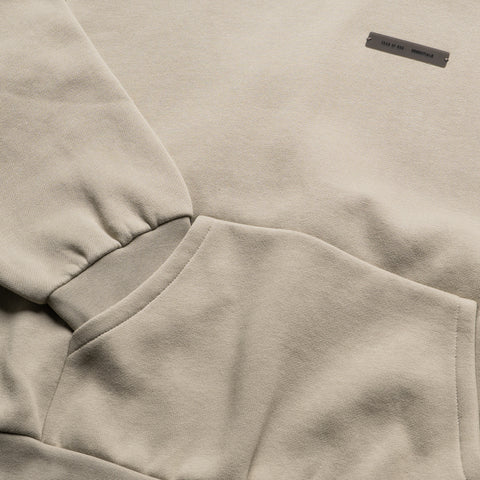Fear Of God Essentials Classic Fit Fleece Hoodie - Abbey Stone
