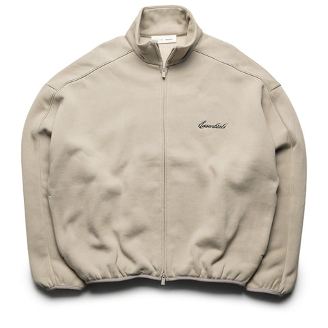 Fear Of God Essentials Modern Fit Fleece Track Jacket - Abbey Stone