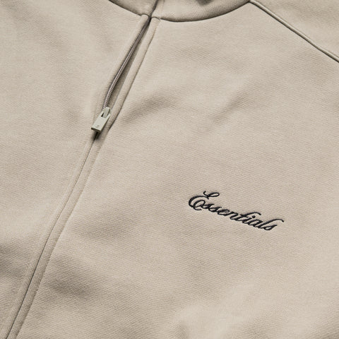 Fear Of God Essentials Modern Fit Fleece Track Jacket - Abbey Stone