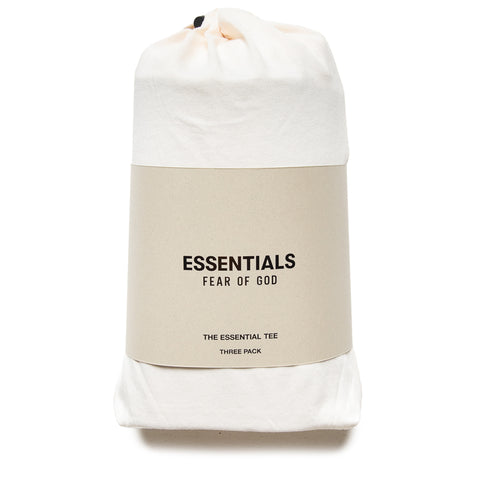 Fear Of God Essentials 3 Pack Essential Tee - Shell