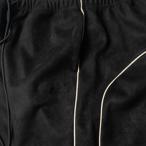 Fear Of God Essentials Signature Relaxed Pants W/ Piping - Vintage Black