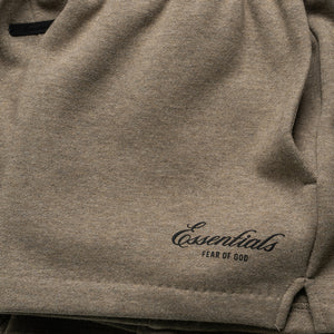 Women's Fear Of God Essentials Running Shorts - Homestead Heather