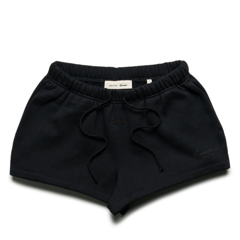 Women's Fear Of God Essentials Running Shorts - Vintage Black
