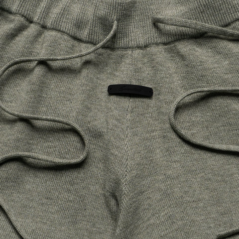 Women's Fear Of God Essentials Knit Running Shorts - Concrete Heather