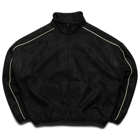 Fear Of God Essentials Signature Modern Track Jacket W/ Piping - Vintage Black