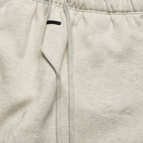 Women's Fear Of God Essentials Signature Vintage Sweatpants - Oatmeal Heather