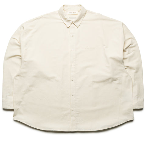 Fear of God ESSENTIALS Signature Button Up Shirt in White - size XL/1X Fear of God ESSENTIALS Signature Button Up Shirt in White - size XL/1X