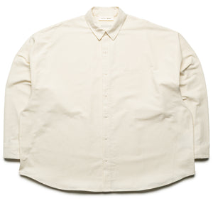Fear Of God Essentials Signature Button Up Shirt - Ivory