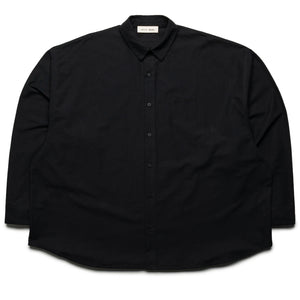 Fear Of God Essentials Signature Button Up Shirt - Black