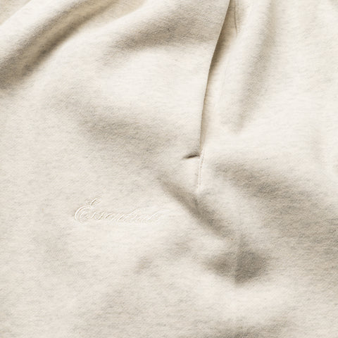 Fear Of God Essentials Signature Classic Shorts - Oatmeal Heather