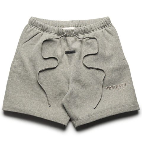 Fear Of God Essentials Soccer Fleece Shorts - Concrete Heather