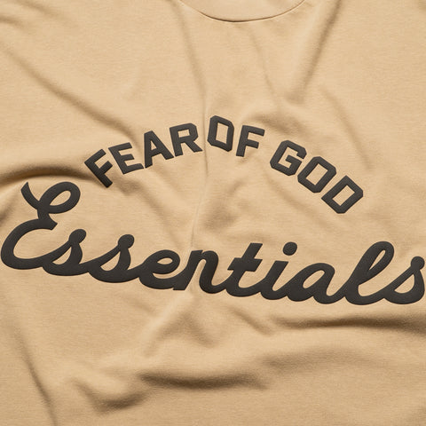 Fear Of God Essentials Training 90's Tee - Faded Dune
