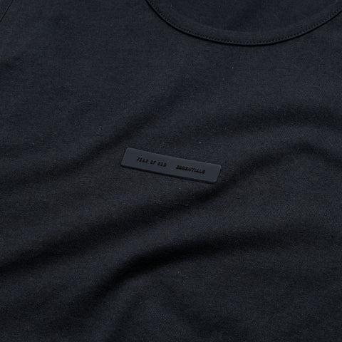 Fear Of God Essentials Vintage Fit Tank - Jet Black