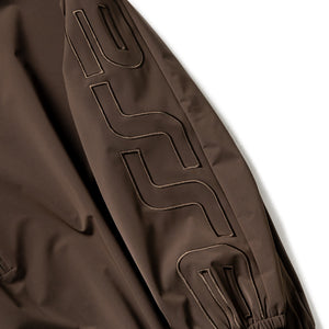 Fear Of God Essentials Active Trace 1/2 Zip Track Jacket - Brown