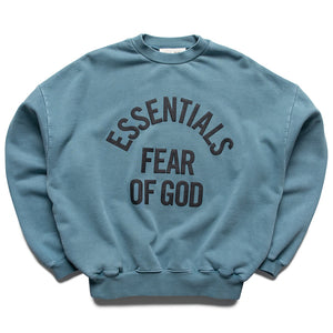 Fear Of God Essentials Campus 90's Crewneck - Faded Coastal