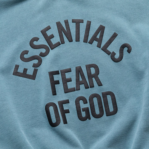 Fear Of God Essentials Campus 90's Crewneck - Faded Coastal