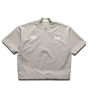 Fear Of God Essentials Half Zip Baseball Shirt - Seal