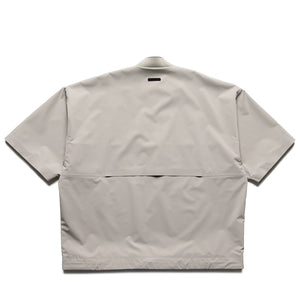 Fear Of God Essentials Half Zip Baseball Shirt - Seal