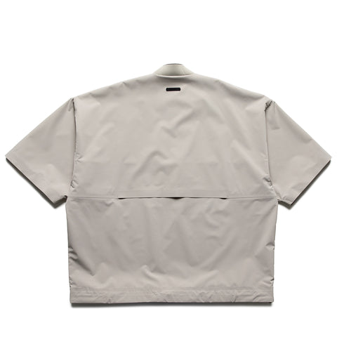 Fear Of God Essentials Half Zip Baseball Shirt - Seal