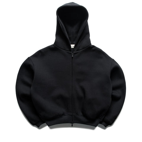 Kids Fear Of God Essentials Classic Full Zip Hoodie - Vintage Black