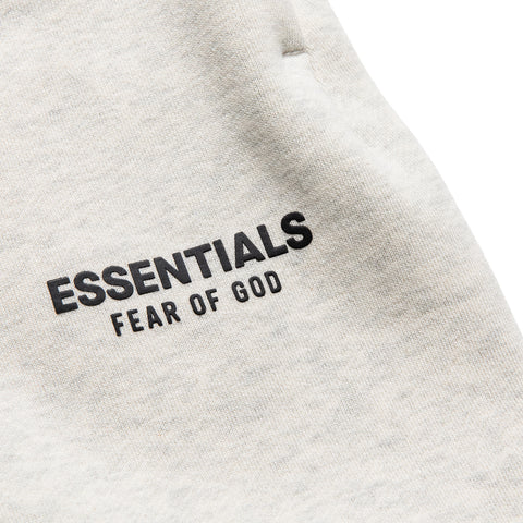 Kids Fear Of God Essentials Classic Short - Oatmeal Heather/Light Heather
