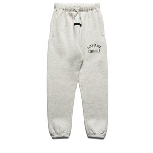 Kids Fear Of God Essentials Classic Sweatpants - Oatmeal Heather/Light Heather