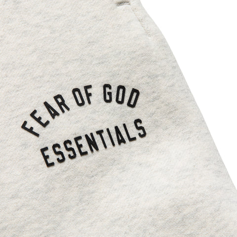 Kids Fear Of God Essentials Classic Sweatpants - Oatmeal Heather/Light Heather