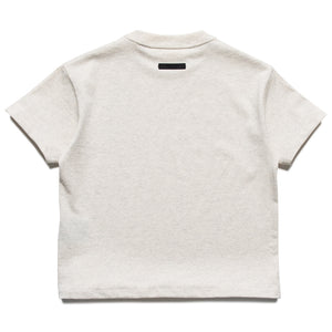 Kids Fear Of God Essentials Classic S/S Tee - Oatmeal Heather