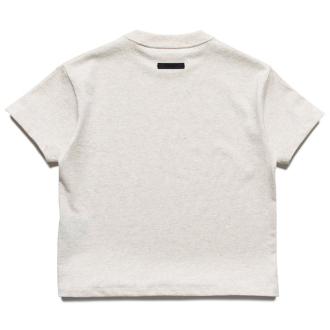 Kids Fear Of God Essentials Classic S/S Tee - Oatmeal Heather