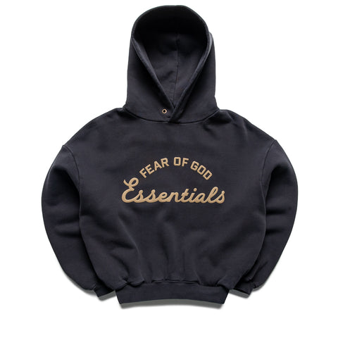 Kids Fear Of God Essentials Training 90's Hoodie - Faded Black