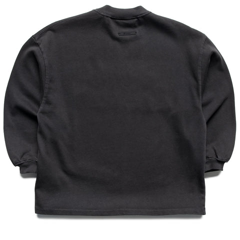 Kids Fear Of God Essentials Training 90's L/S Tee - Faded Black