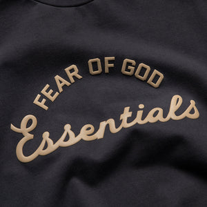 Kids Fear Of God Essentials Training 90's S/S Tee - Faded Black