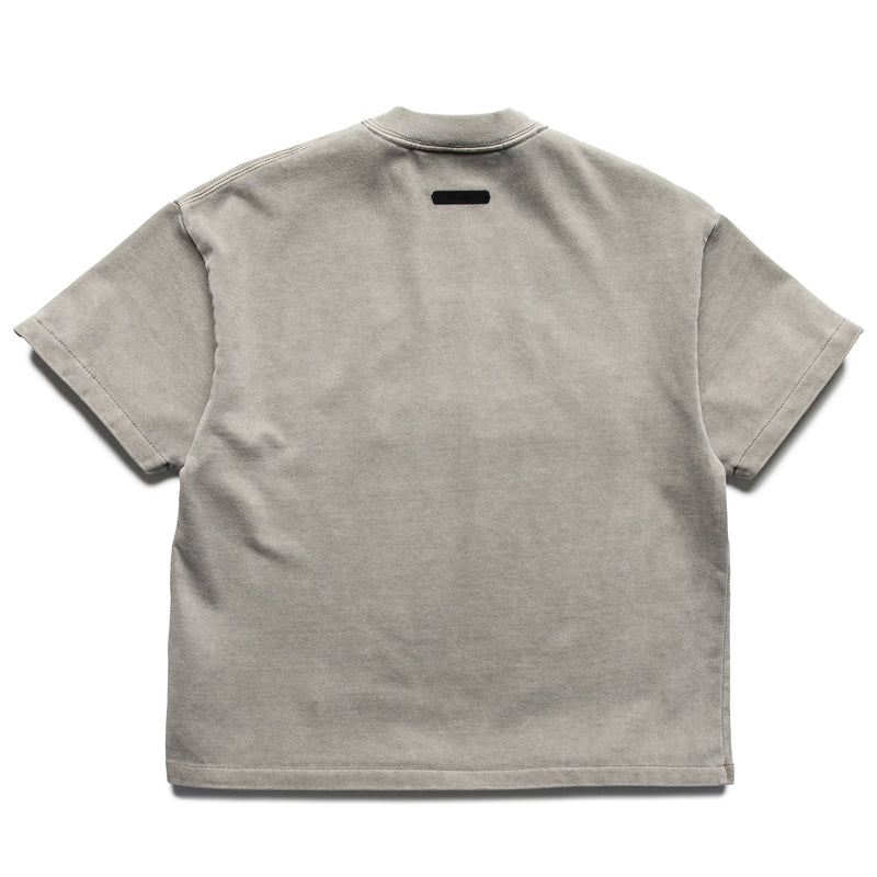 ★GOD ONLY KNOWS★FADED GRAY S Kids Fear Of God Essentials Training 90's S/S Tee - Faded Seal