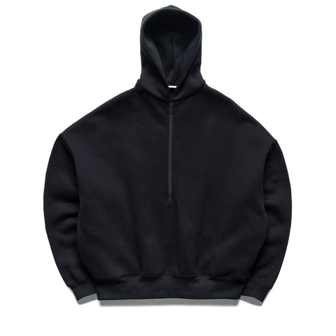 Fear Of God Essentials Property Lounge Half Zip Hoodie - Black