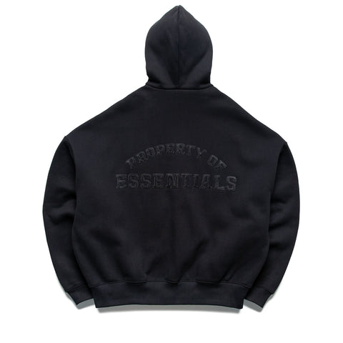 Fear Of God Essentials Property Lounge Half Zip Hoodie - Black