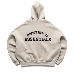 Fear Of God Essentials Property Lounge Half Zip Hoodie - Seal