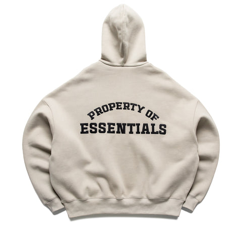 Fear Of God Essentials Property Lounge Half Zip Hoodie - Seal