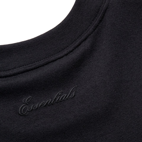 Fear Of God Essentials Signature Tee - Vintage Black