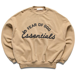 Fear Of God Essentials Training 90's Crewneck - Faded Dune