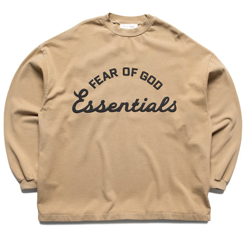 Fear Of God Essentials Training 90's L/S Tee - Faded Dune